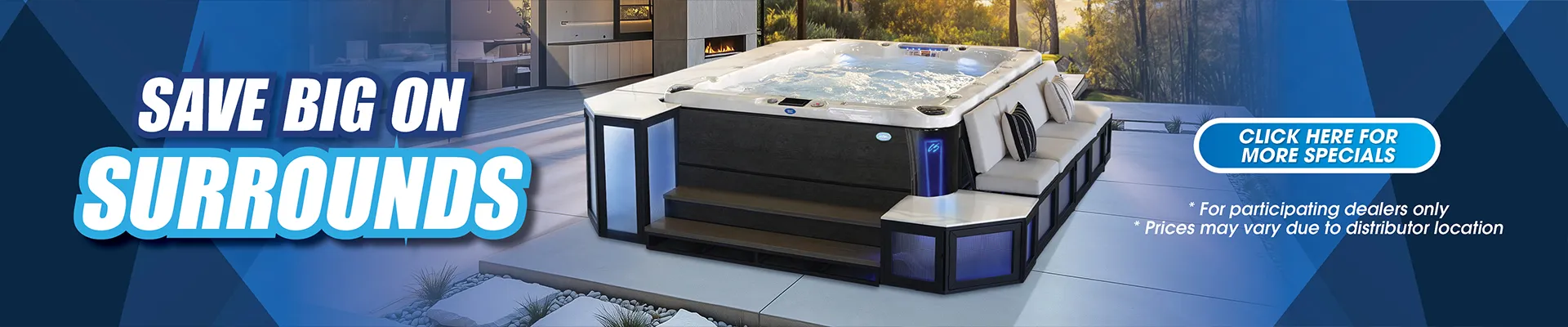Calspas hot tub being used in a family setting - Georgetown