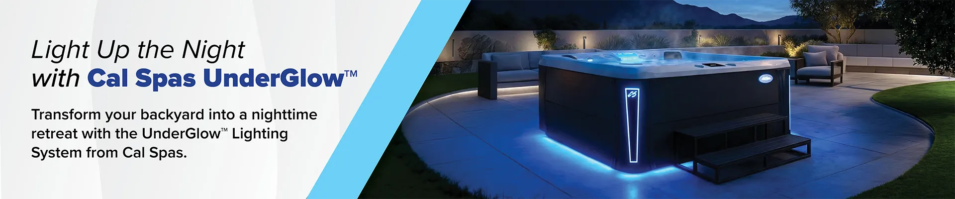 Calspas hot tub being used in a family setting - Georgetown